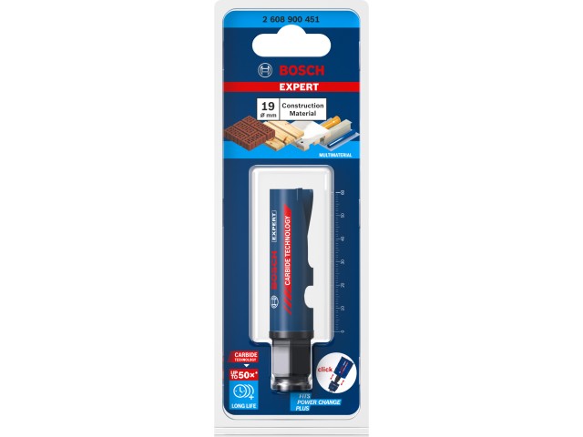 Žaga za izrezovanje lukenj Bosch EXPERT Construction Material, 19x60mm, 2608900451